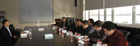 原煤炭工業(yè)部副部長(zhǎng)、原全國(guó)政協(xié)常委張寶明來景津參觀